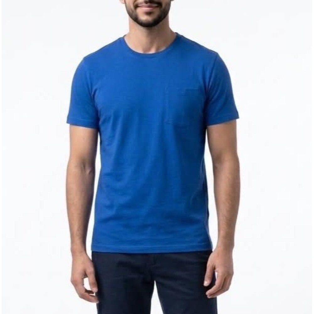 New Men's Jersey Blue T-Shirt Small Short Sleeves